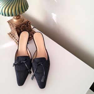 Ralph Lauren Black Slides (Shoes)